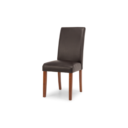 Vienna Dark Brown Chair Light Leg